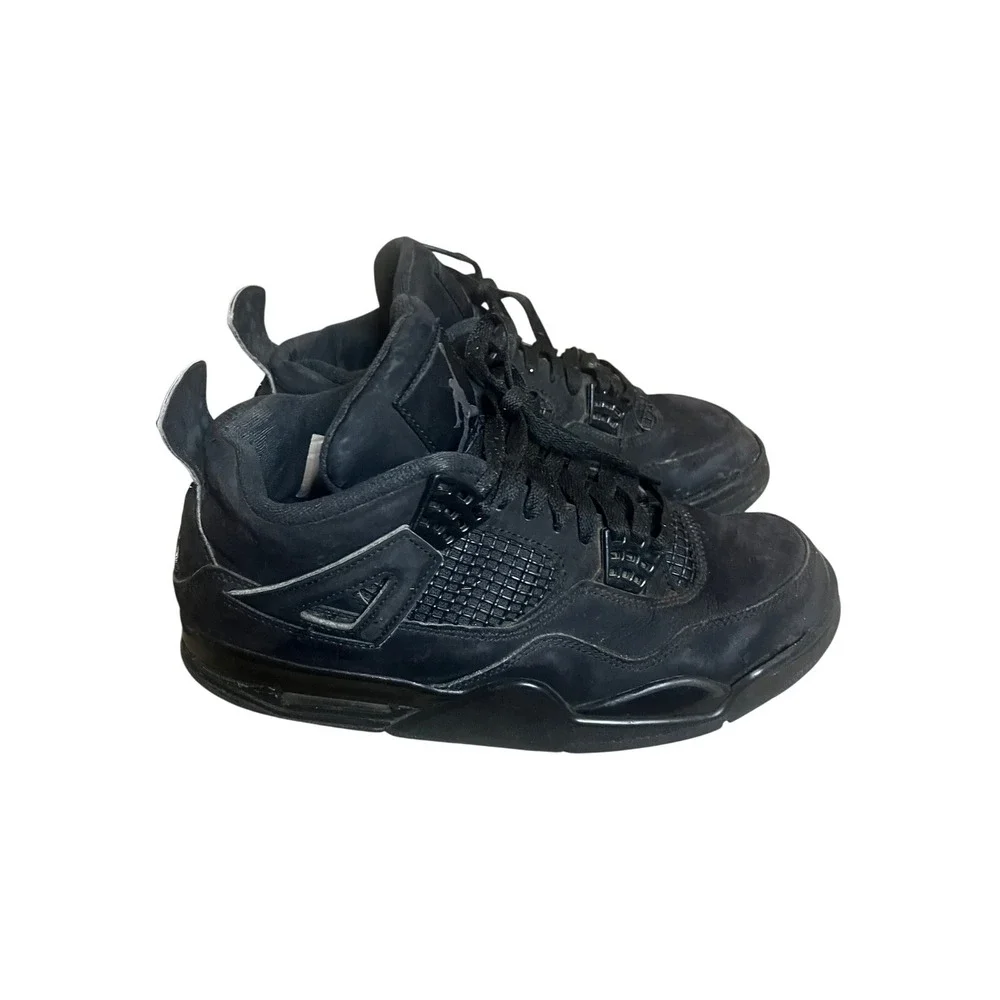 Jordan 4 Retro Black Cat Mens Sneakers Triple Black CU1110-010